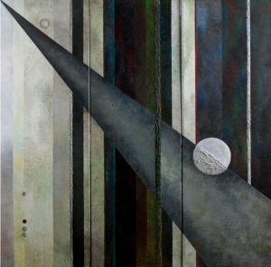 Triptych: Black Light , acrilic on canvas, 120/120cm